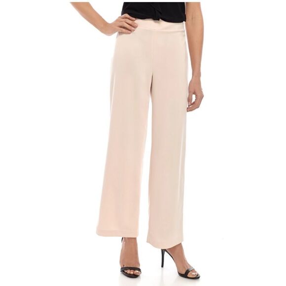 Nine West Crepe Wide Leg Pants - Picture 2 of 4